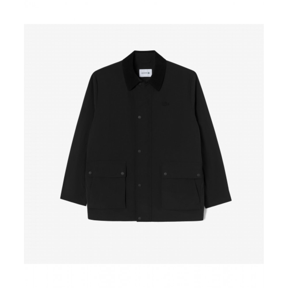 LACOSTE メンズハサムハンティングジャケット [ブラック]