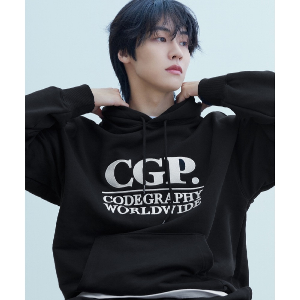 コデリー CGP スクエアロゴパーカー_ブラック 11,236円