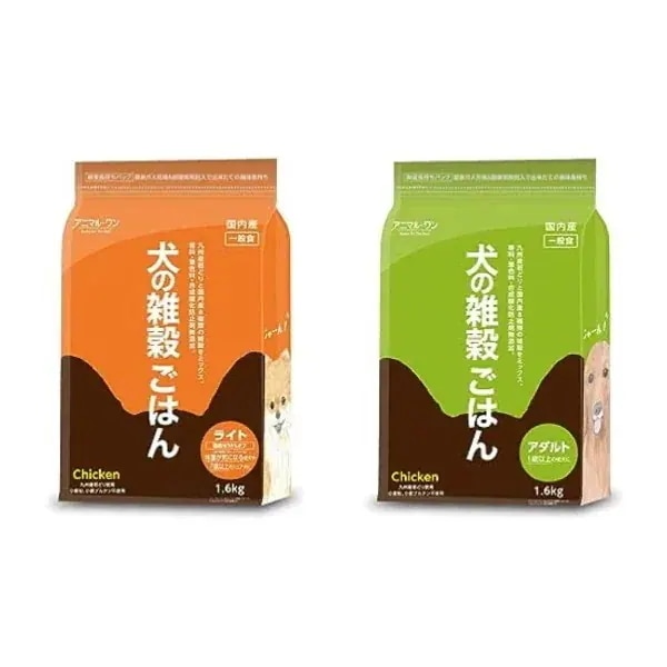 アニマルワン 犬の雑穀ごはん 1.6kg 10個セット (アニマル・ワン ドッグフード ドライ チキン)