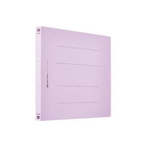 (業務用20セット) フラットファイル/紙バインダー (A4/2穴 10冊入り) ヨコ型 パープル(紫) D018J-VL
