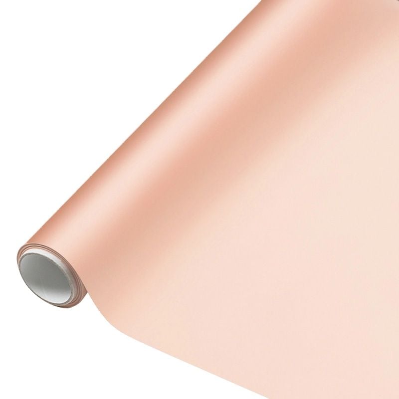 （まとめ買い）シモジマ HEIKO フラワーラッピングペーパー レインボウラップ 幅65cmx15m巻 41 ミルクティー 1本 ラッピング用品 006777984 [x3セット]