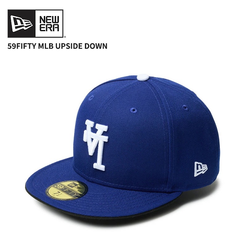 ニューエラ ユニセックス キャップ 帽子 NEW ERA 59FIFTY MLB Upside Down ロサンゼルス・ドジャース 14388823