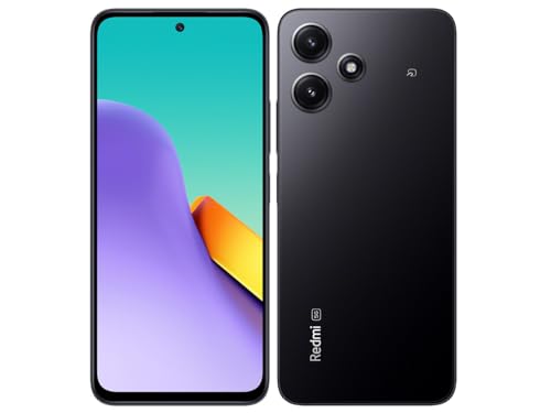 SIMフリー AU Xiaomi Redmi 12 5G XIG03 [ミッドナイトブラック] スマートフォン本体