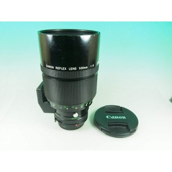 【中古】キヤノン Canon MFレンズ NewFD 500mm F8 レフレックス