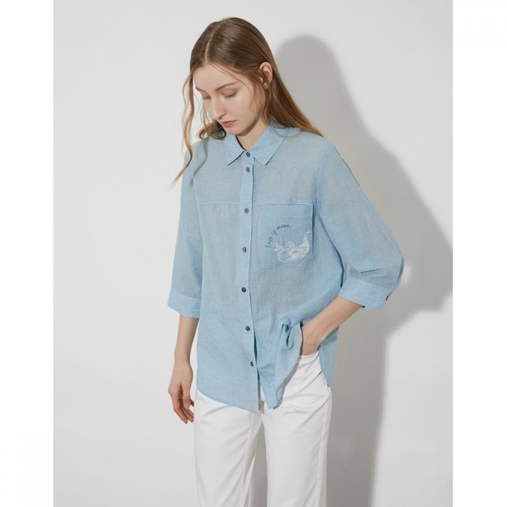 [デイリーリスト] ポケットポイントブラウス_MDBNL4M3361