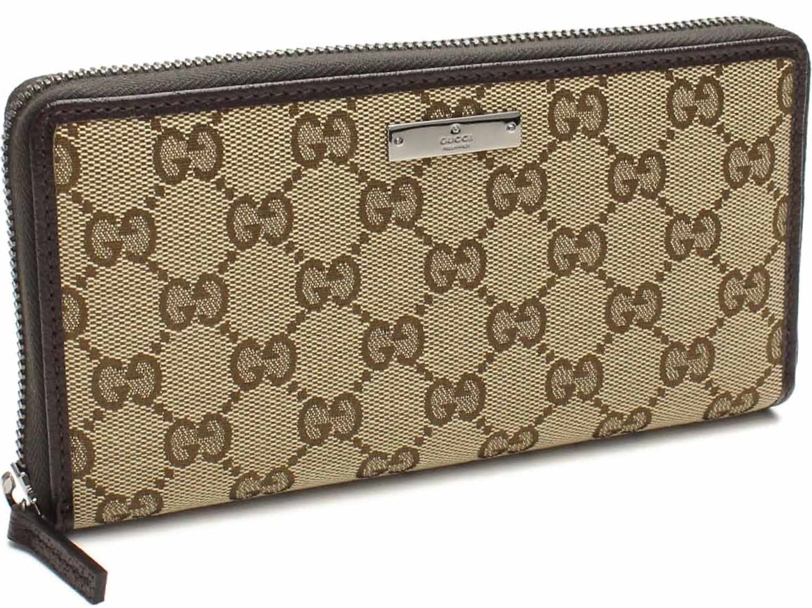 307980-KY9IR-9643メタルバー ラウンドファスナー長財布