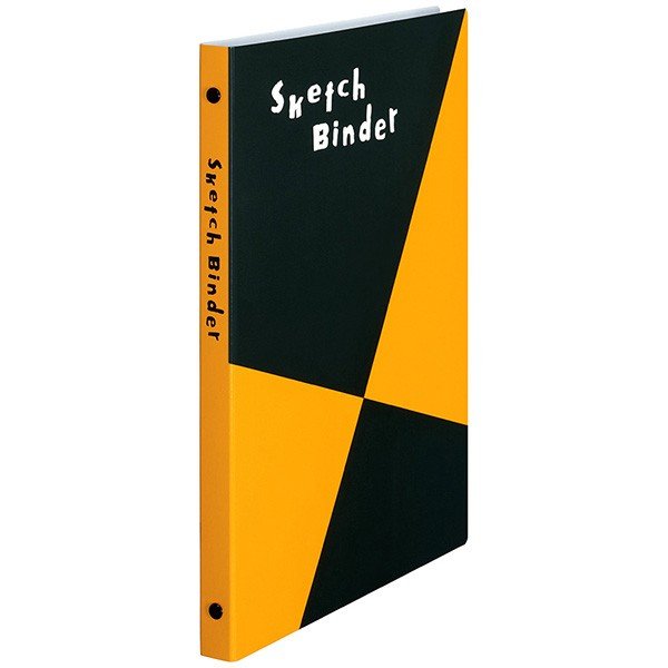 【10冊セット】スケッチバインダー B5 F211 1冊　maruman 図案シリーズ 整理 保管 ルーズリーフ 文房具 文具 ステーショナリー スケッチブック柄 学用品