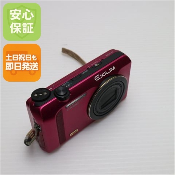 超美品 EX-ZR200 レッド デジカメ CASIO 59