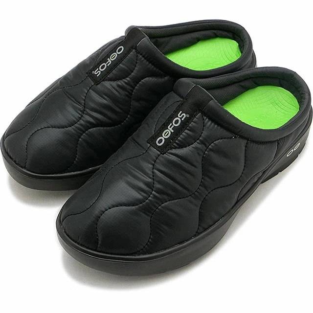 リカバリーサンダル ウィメンズ ウークージー サーモ ミュール [2000860052242] OOcOOzie レディース 靴 疲労回復サンダル モックシューズ BLACK