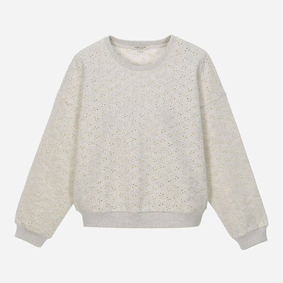 全面刺繍柄スウェットシャツ T262MST135W