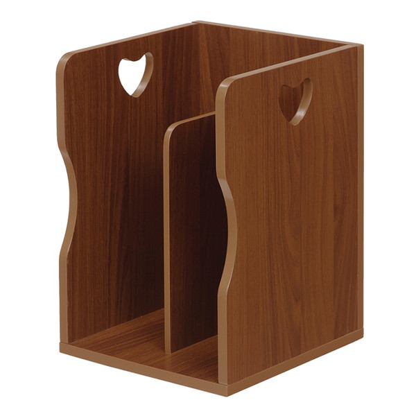 MM-6805LBRS2 ブックスタンド 2個組 ライトブラウン メーカー直送