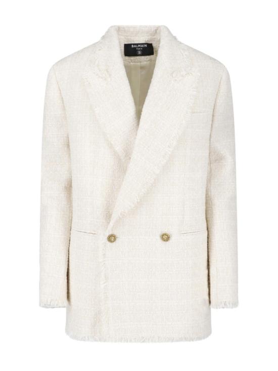 BALMAIN Women Jackets GF0SI661XL960FA Neutrals