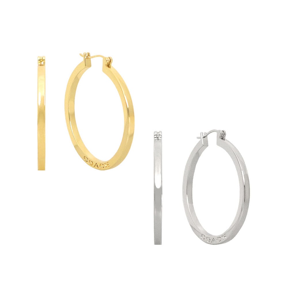 クールなアクセサリー 大きめ Earrings フープ ピアス F73022