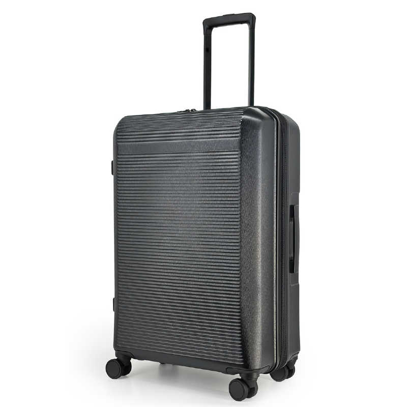 GRAND+　拡張機能付きキャリーケース K2 Mサイズ 宿泊目安 : 1週間以上 70L(80L) TSAロック搭載 ブラック　K2-M-01 19,388円