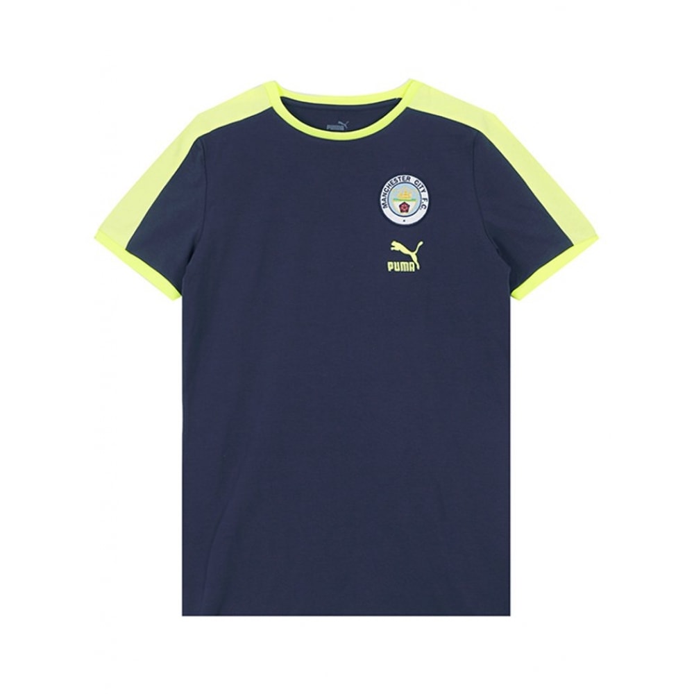 Puma マンチェスターシティショートスリーブ T シャツヘリテージ T7 ティーマンシティ