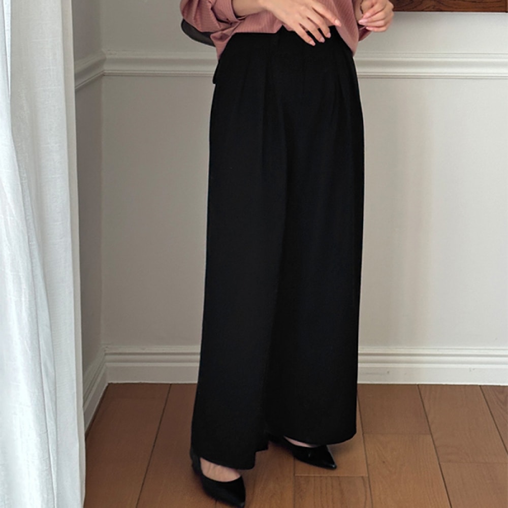 (JSTYLEのイーブレット) イーブレットウメオンピントックワイドスラックス JSTYLE