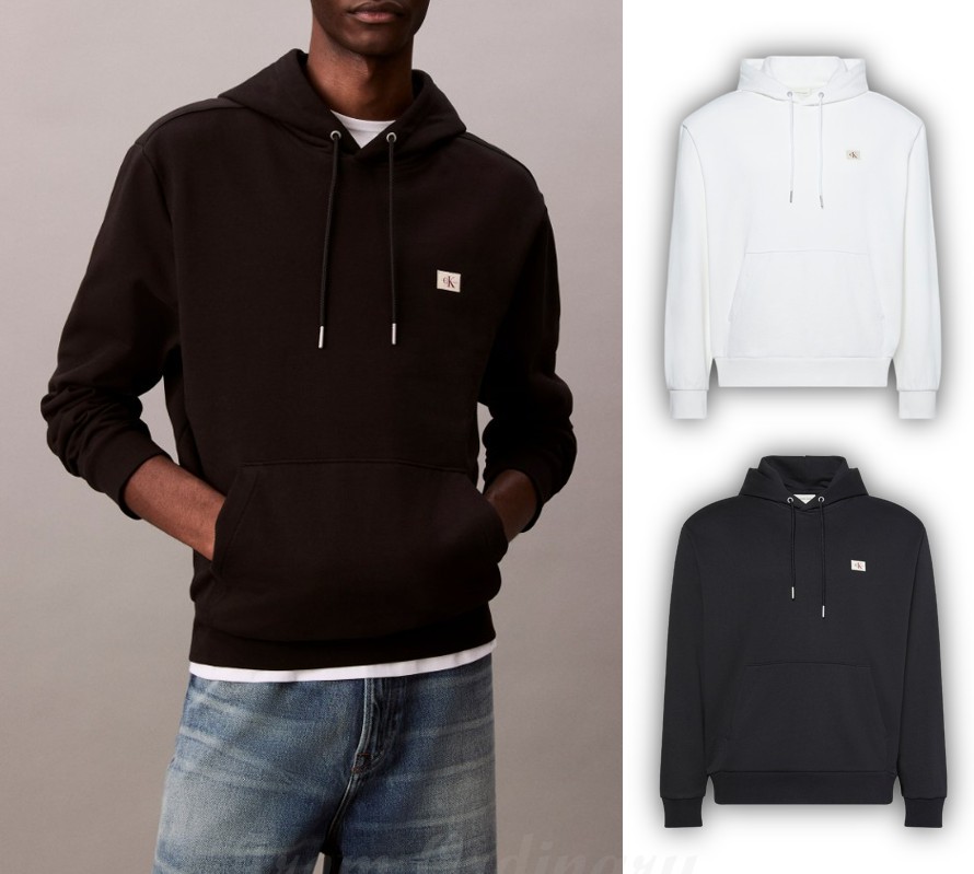 350 Terry Badge Hoodie (4RC274G)