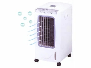 【未使用品】置き古し グリーンライフ マイナスイオン 冷風扇 タンク：6.0L FB-91 ホワイト系 2004年製