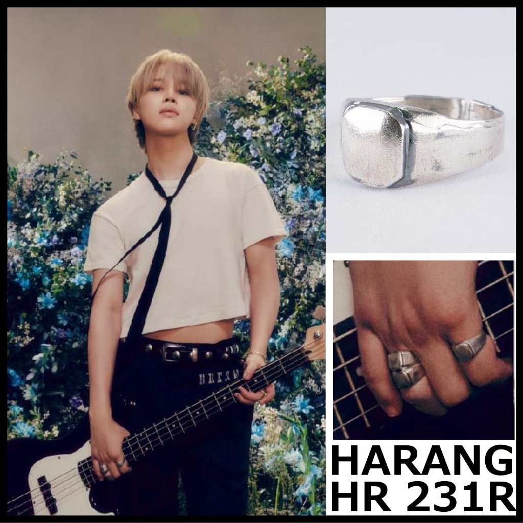 【HARANG】HR 231R HR231R ★ BTS ジミン着用 リング 公式正規品 Qoo10] HARANG [BTS ジミン着用] 【HARANG】 : 腕時計・アクセサリー