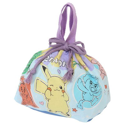 他サイト： ポケットモンスター ランチ巾着 お弁当きんちゃくポーチ Popping Up ポケモンの商品画像