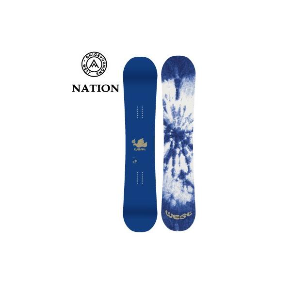 West Snowboarding SNOWBOARD ウエスト NATION バックカントリー サーフライド フリーライド ハイブリッド キャンバー