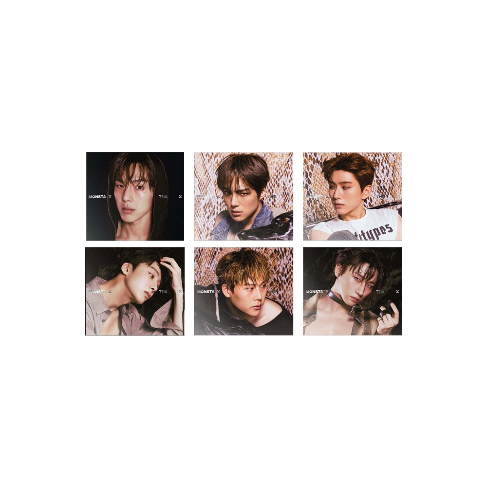 MONSTA X - THE X / アルバム6種セット / DIGIPACK VER