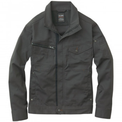 桑和 3082-00 長袖ブルゾン Lサイズ アーミー(82) N.BW