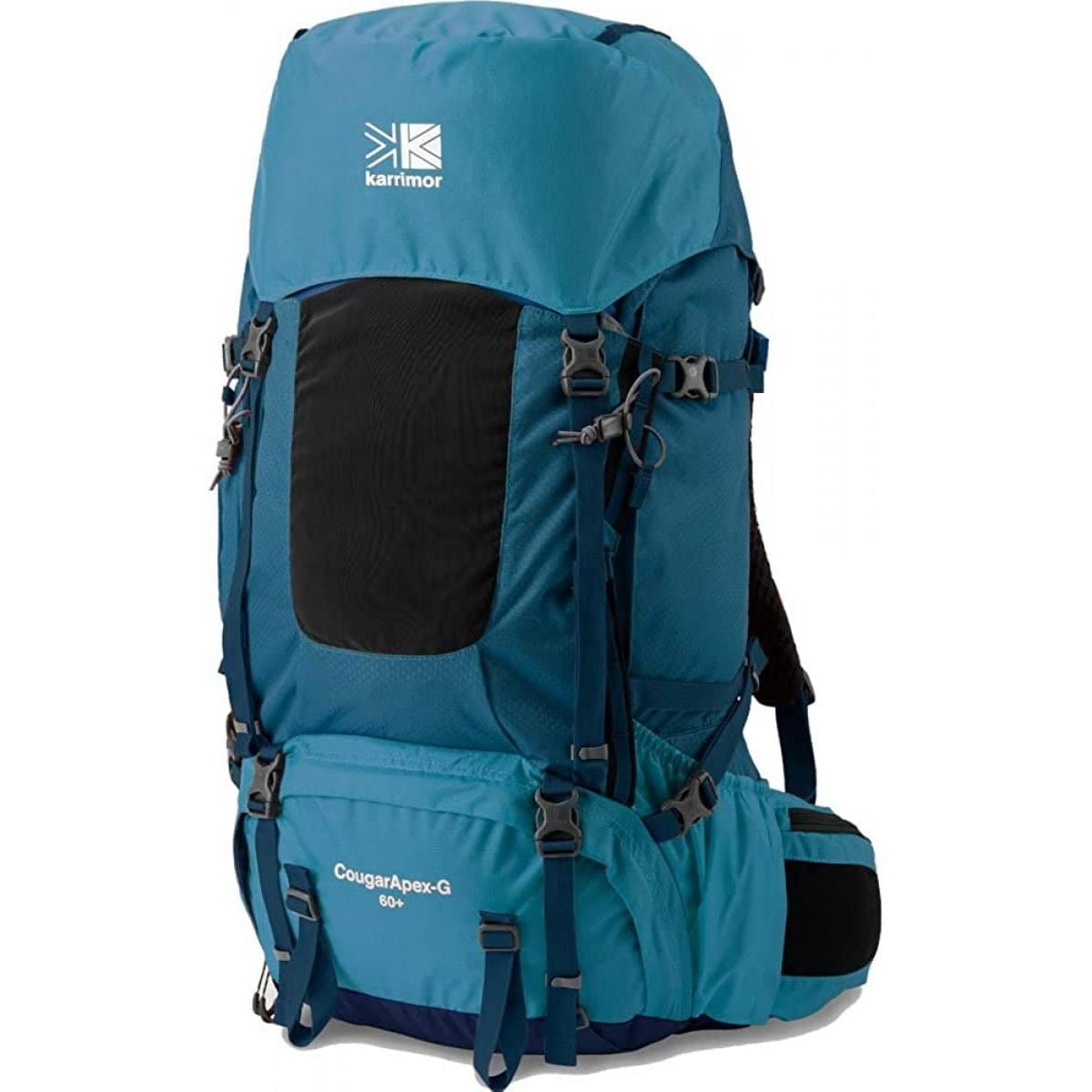 カリマー 登山用 リュックサック バックパック 大型 CougarApex-G 60+ ブルー クーガーエーペックス テント泊 長期縦走 大容量 アウトドア karrim