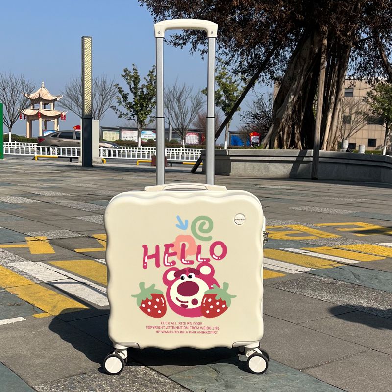 メガ割子供スーツケース女性小型軽量搭乗スーツケースかわいいパスワードスーツケース防水耐久性