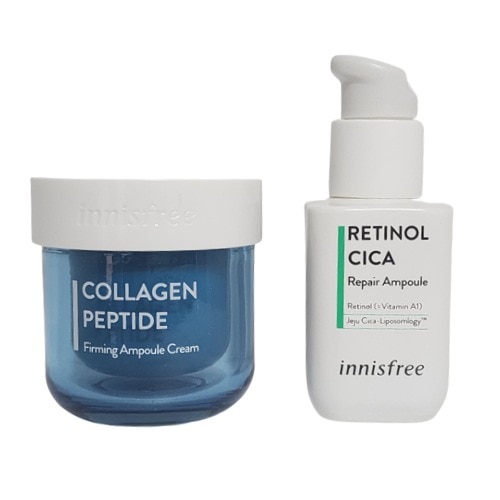 レチノールシカリペアセラム 50mL+コラーゲン弾力クリーム30mL