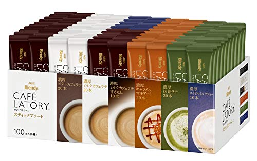 AGF ブレンディ カフェラトリー スティック アソート 100本