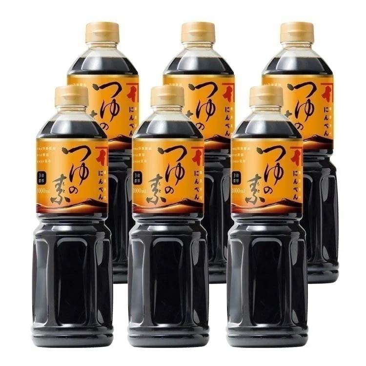 【人気商品】6本にんべん つゆの素1L OT131N炊き込みご飯 煮物 鍋 丼ぶり D メガ割