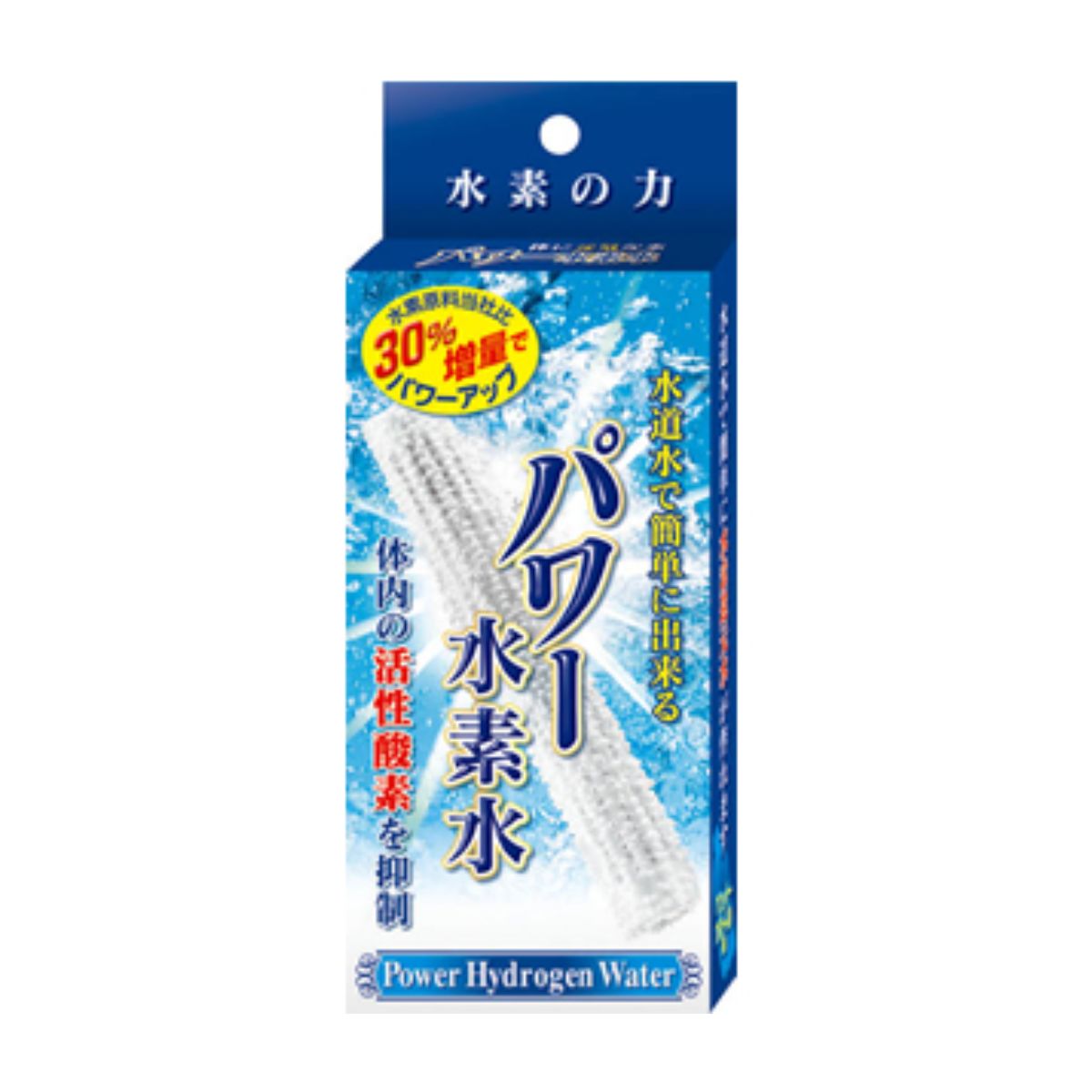 日本カルシウム工業 パワー水素水 38g 1本入【6個セット】水道水で水素水が作れる 水素水生成器 スティック 美味しいお水 塩素 カルキ臭