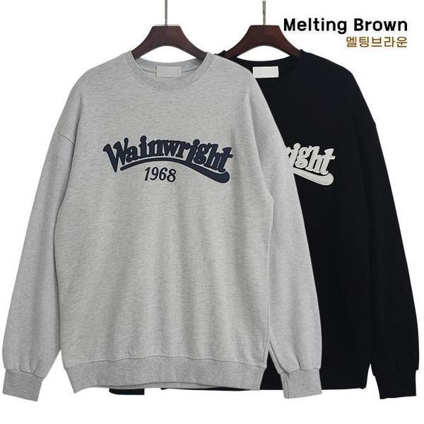 メンズオーバーフィットマンツーマンTシャツ WR25