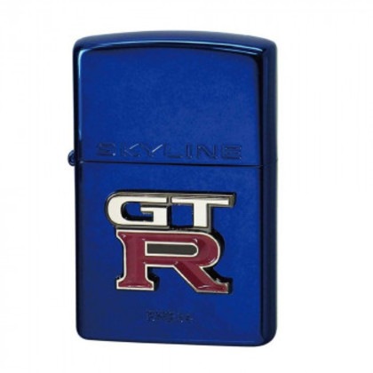 日産ZIPPO エンブレム BNR34 BL