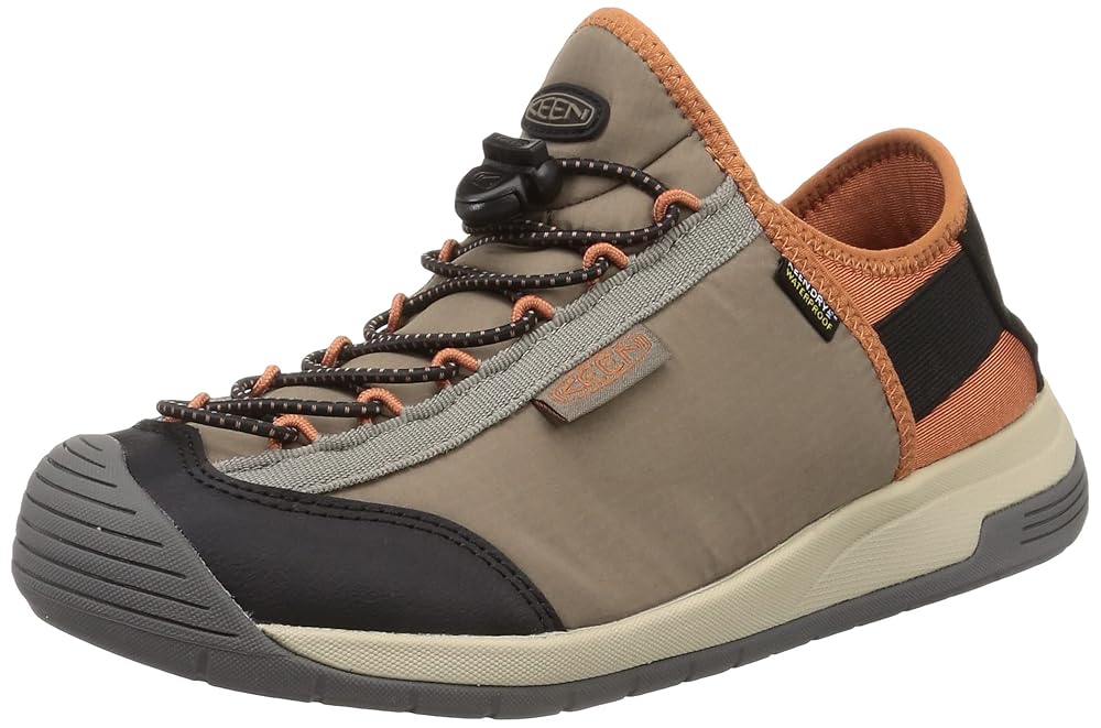 [キーン] スニーカー HOODMOC HS フッドモック エイチエス メンズ ブリンドル/フォッシルオレンジ 25.5 cm