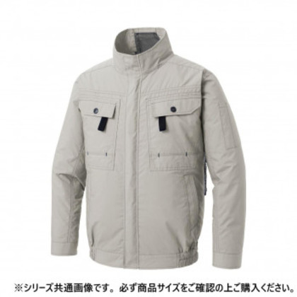 サンエス フルハーネス用長袖ブルゾン 6:ストーングレー 3L KF92400G