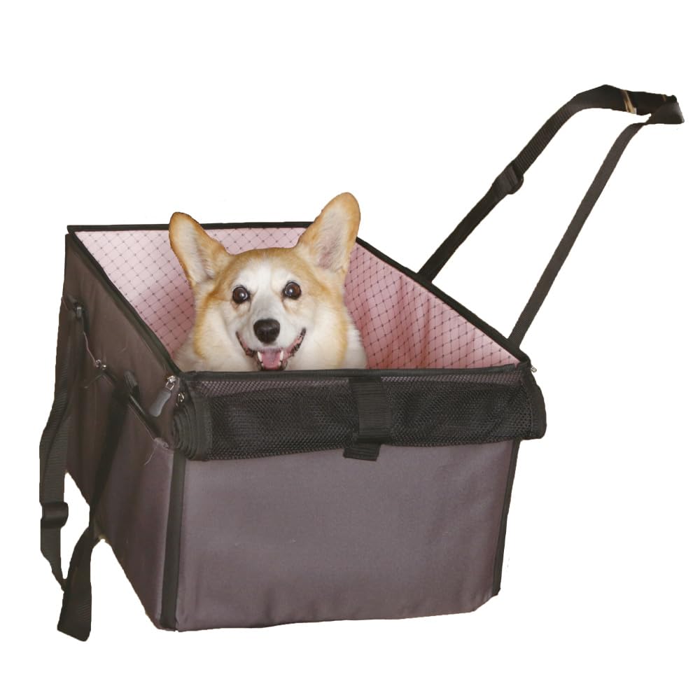 アイリスオーヤマ 犬 車 ドライブボックス L ピンク PDFW-60 サイズ