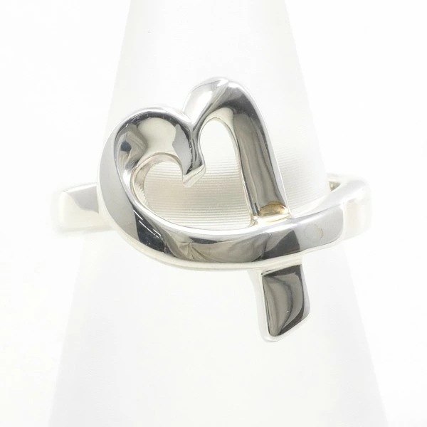 ティファニー ラビングハート シルバー リング 指輪 5.5号 ジュエリー 中古