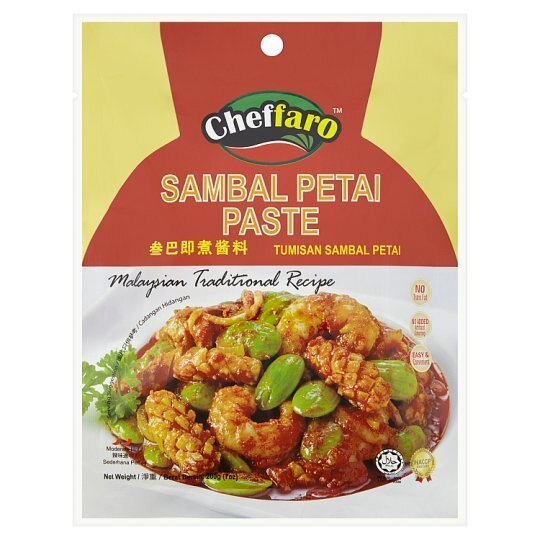 メーカー直売】 Cheffaro Sambal Petai Paste 200g スパイス