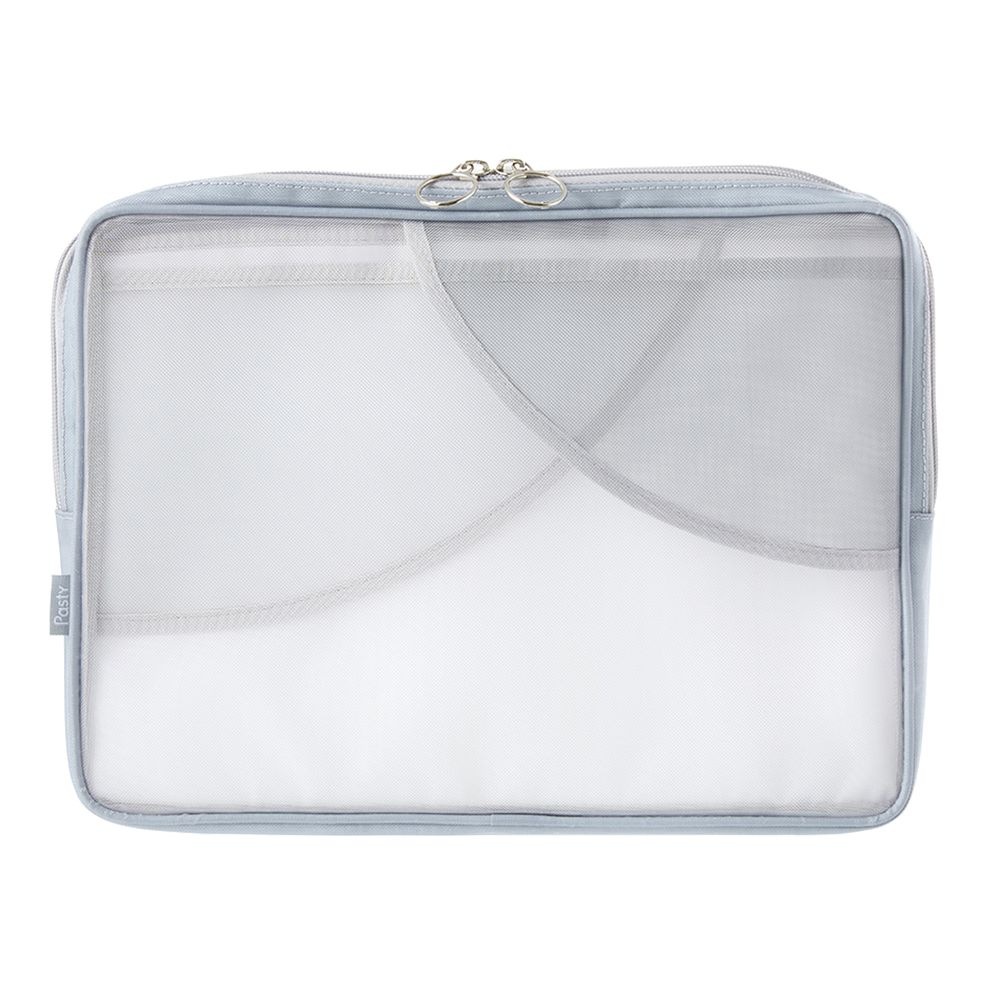 （まとめ買い）パスティ PCケース パステルカラー グレー FL-230CA [x3]