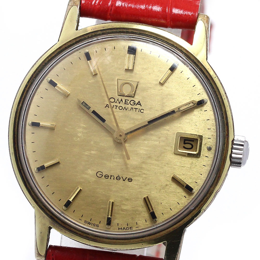オメガ OMEGA 166.070 ジュネーブ デイト Cal.565 自動巻き メンズ _850215【中古】 40,300円