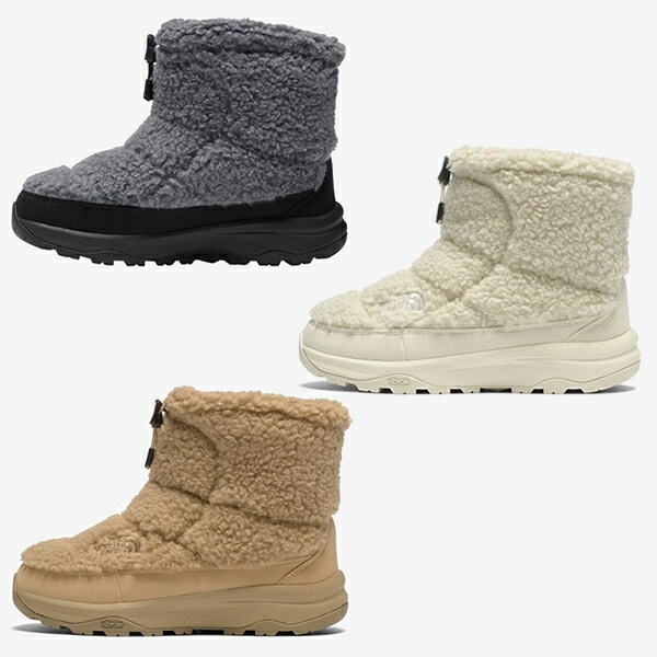 【当日出荷】THE NORTH FACE ザノースフェイス 防寒ブーツ W Nuptse Bootie Short Fleece ヌプシ ブーティ ショート フリース NFW52476 レディース