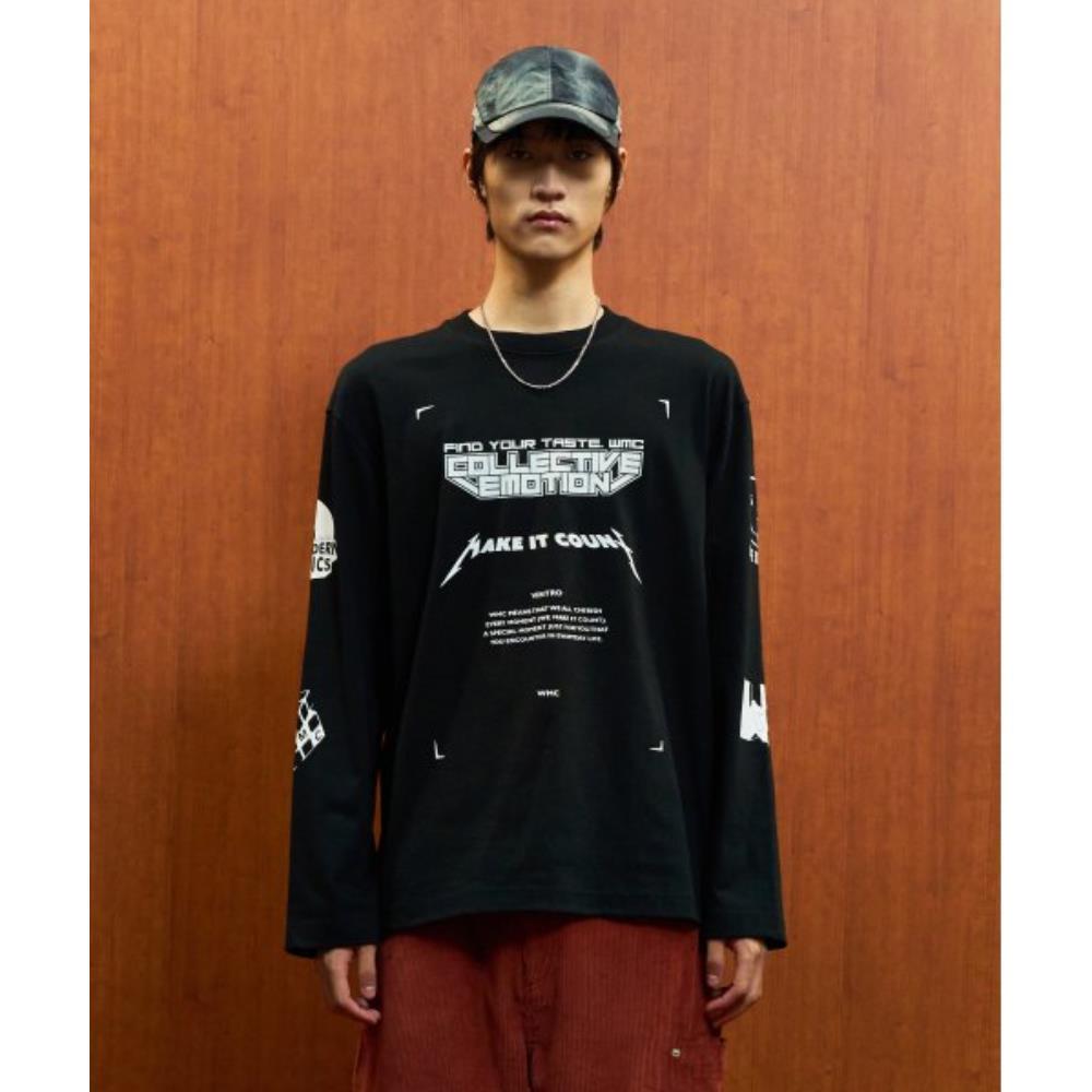 WMC Logo Archive Long SleeveBLACK O-MOBAL3Z91006