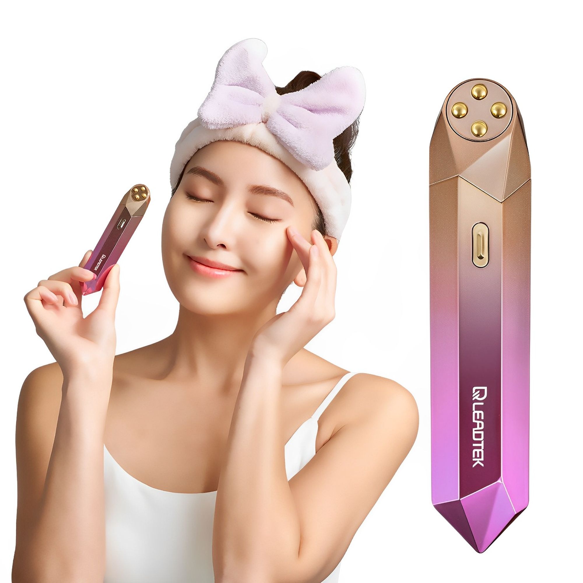 アイケア 目元ケア 目元美顔器 RF EMS 3段階調節 温熱ケア タイマー機能 収納袋付き ギフト プレゼント　美肌　透明感　シミ　シワ　解消