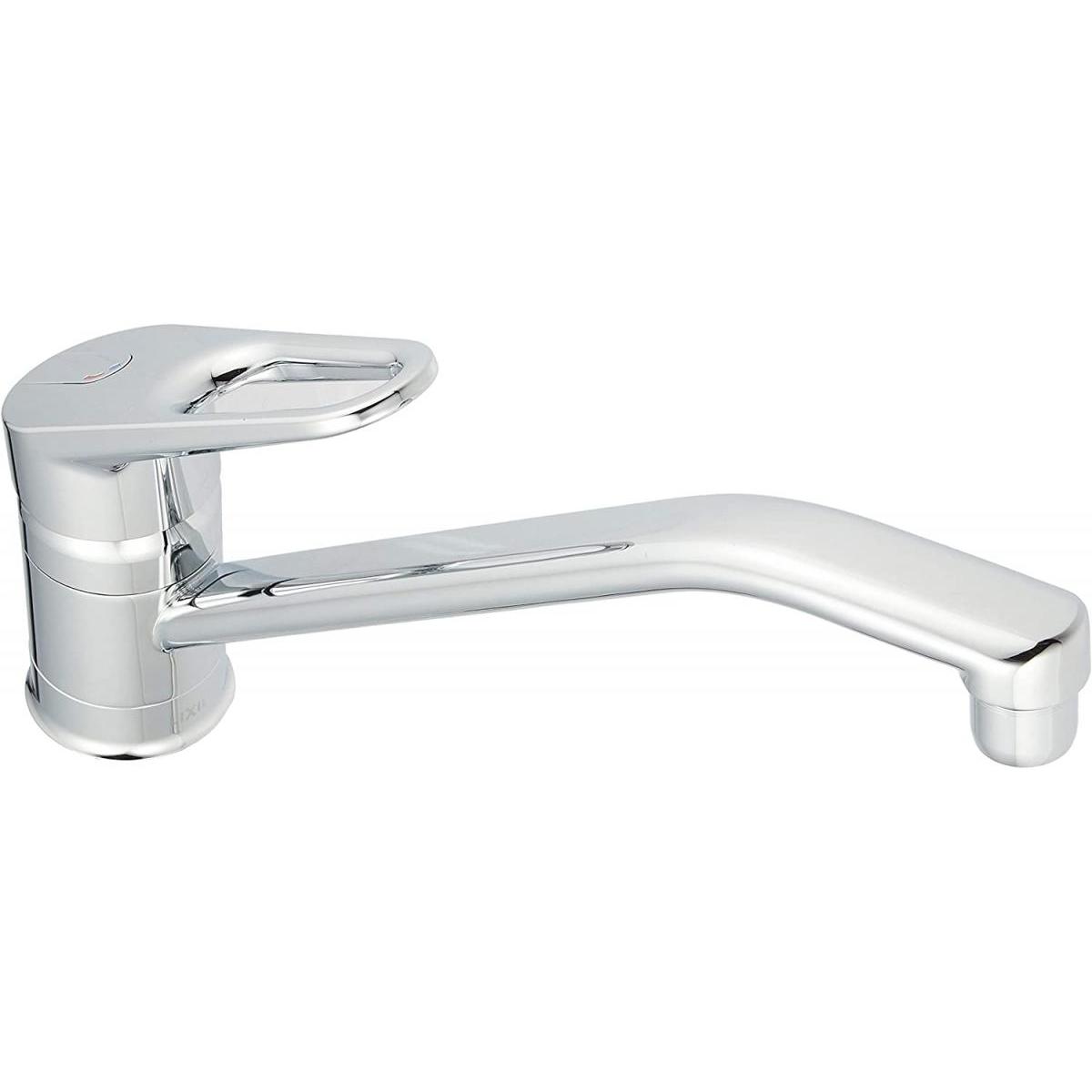 LIXIL(リクシル) キッチン用 台付 ワンホール シングルレバー混合水栓 RSF-542YA　一般地用 エコハンドル