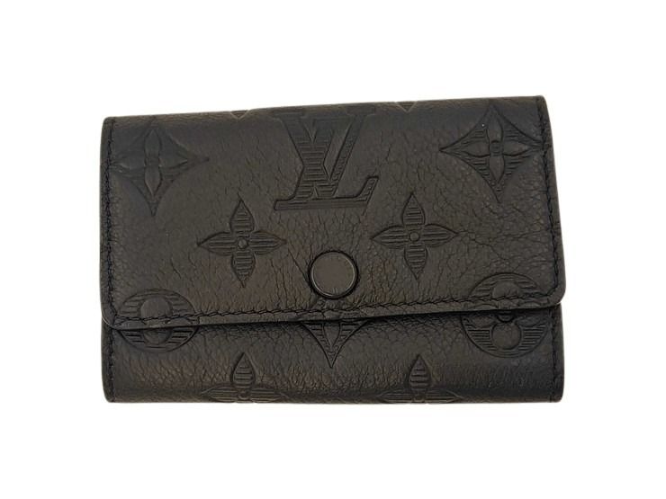 キーケース ミュルティクレ6 M14825 モノグラム シャドウ - シルバー金具 ブラック系 キーホルダー スマートキーケース ブランド おしゃれ 人気 オススメ プレゼント メンズ【本物保証】