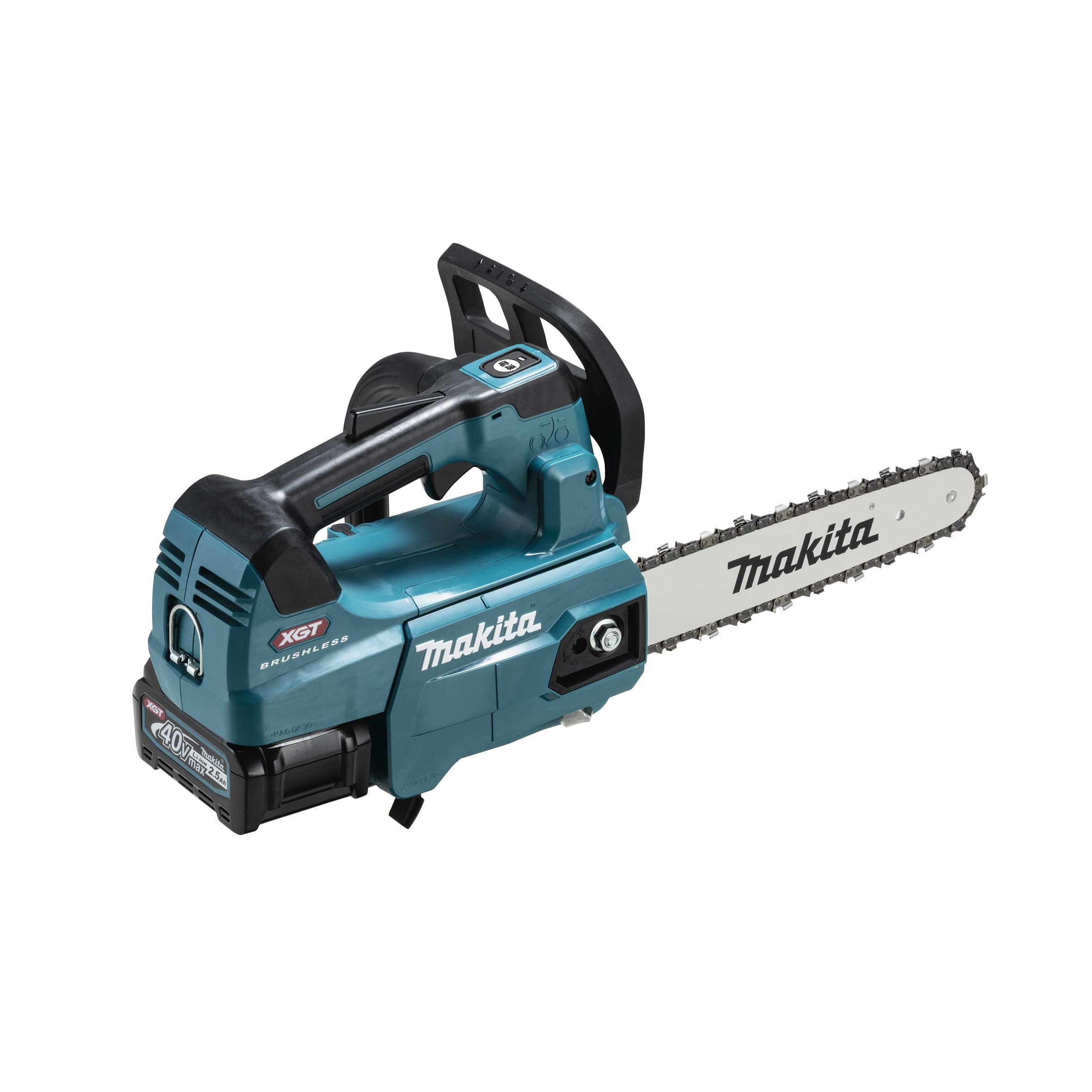 マキタ(Makita) 250ミリ充電式チェーンソー 40Vmax2.5Ah バッテリ2本・充電器付 MUC002GRDX 青