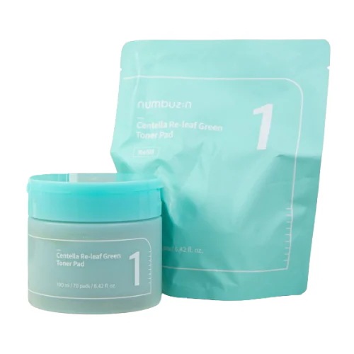 [皮脂鎮静]1番シカ丸ごと水分整肌トナーパッド70枚 詰め替え企画 （70枚+70枚）