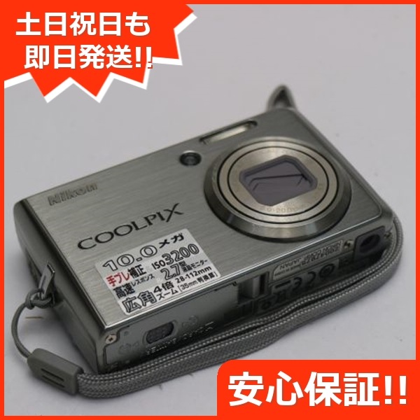 良品COOLPIX S600 チタンシルバー Nikon デジカメ 86